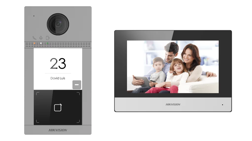 Hikvision IP Video Intercom Kit DS-KIS604-S(B)