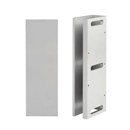 Lockwood Glass Door U-Bracket for Single EMZ8 Mag EMZ8B-GU
