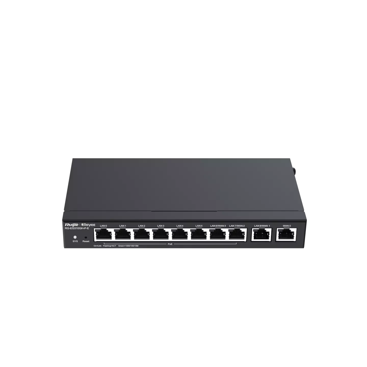 Ruijie Reyee10-Port High-Performance Cloud Managed PoE Office Router RG-EG310GH-P-E