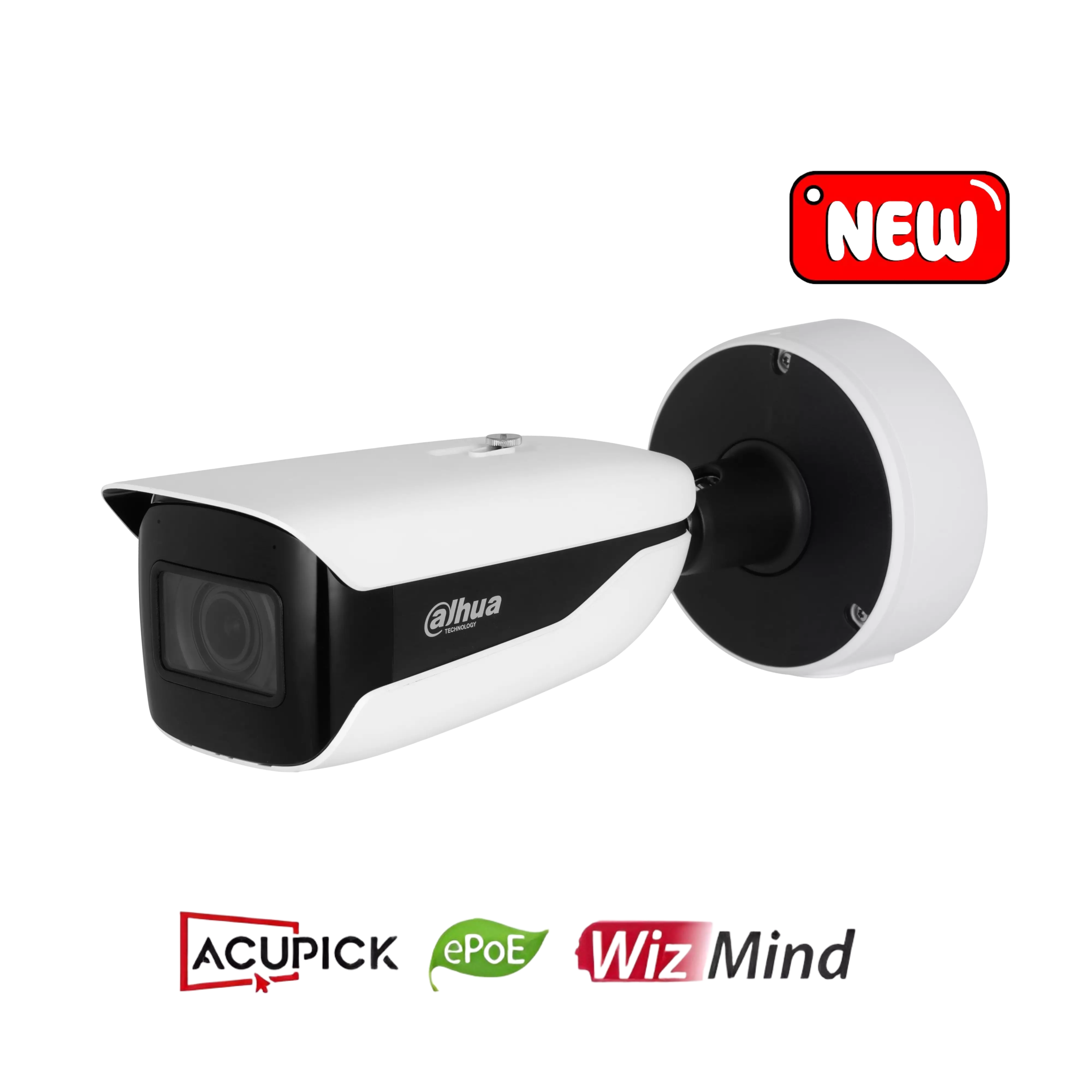 Dahua 4MP IR Vari-focal Bullet WizMind Network Camera Lens 8 mm–32 mm DH-IPC-HFW5442H-Z4HE