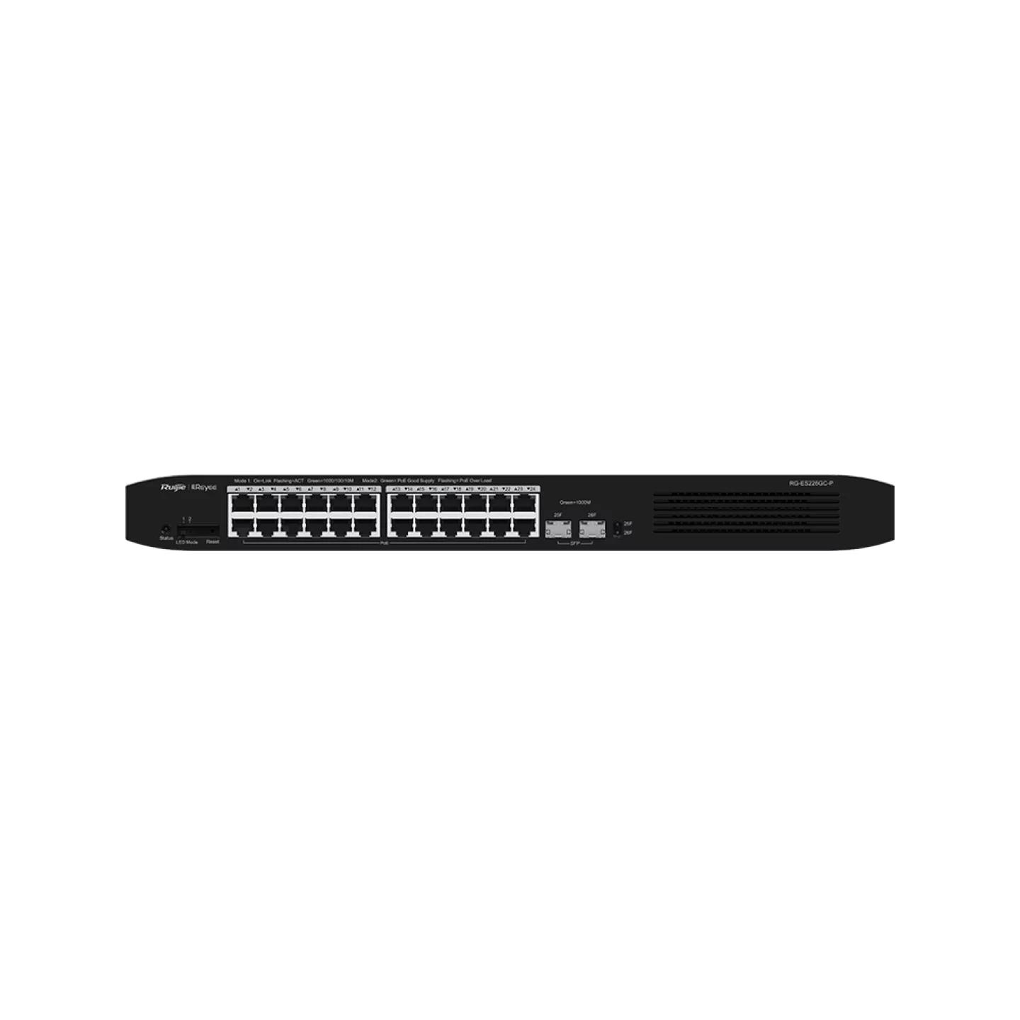 Ruijie Reyee RG-ES226GC-P, 26-Port Gigabit Smart Cloud Mananged PoE Switch