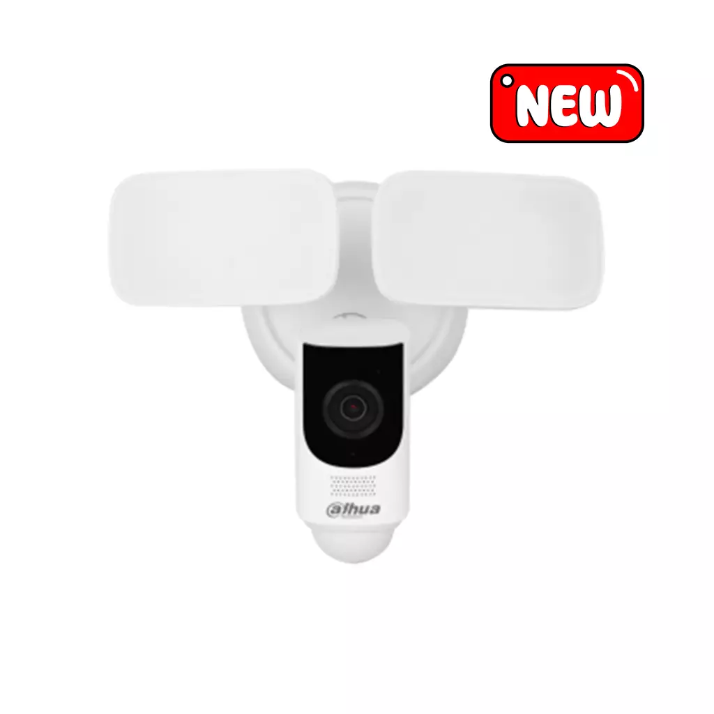 Dahua 4MP Fixed-focal Floodlight Network Camera - DH-IPC-WL46AP