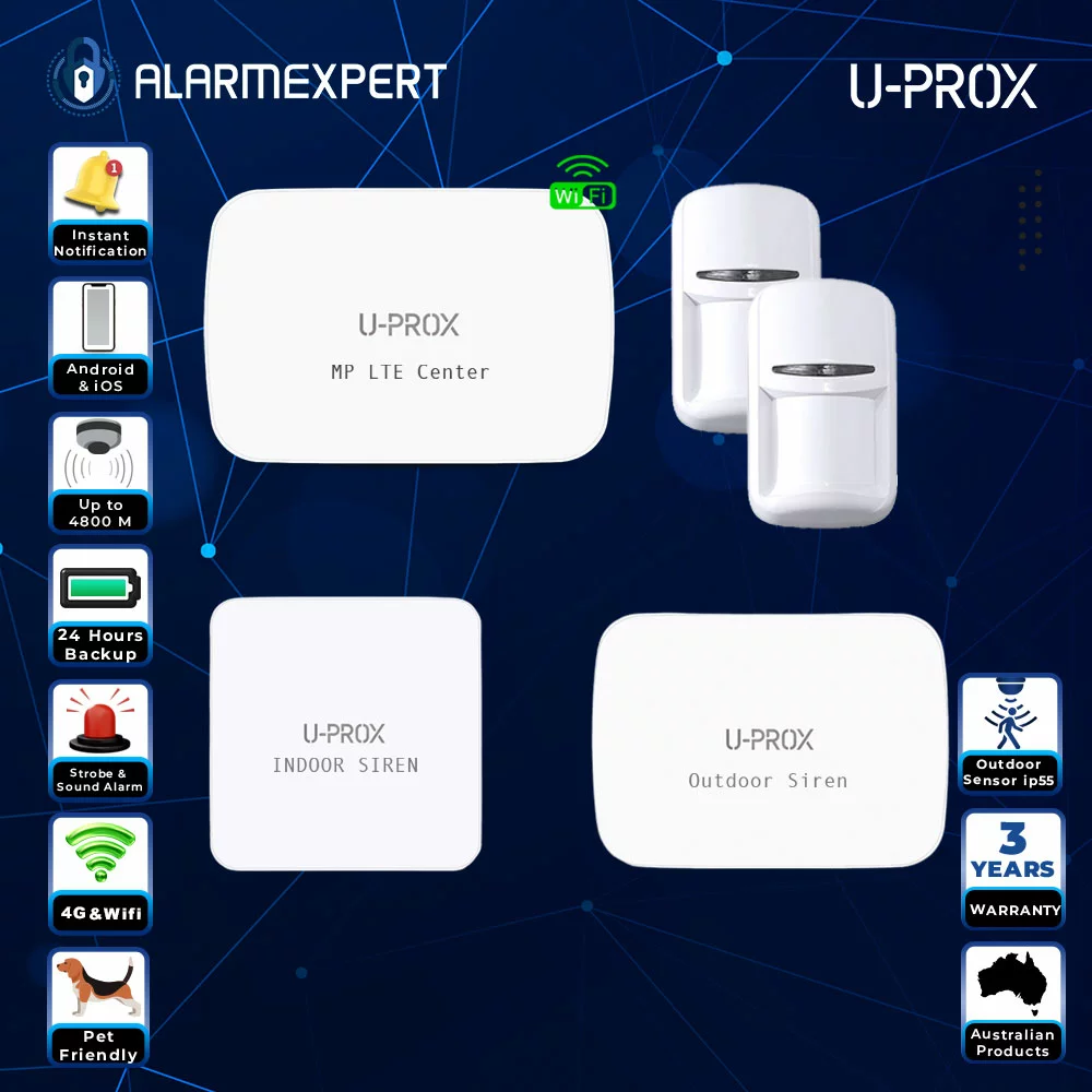 U-Prox Wireless Kit with 2 PIR
