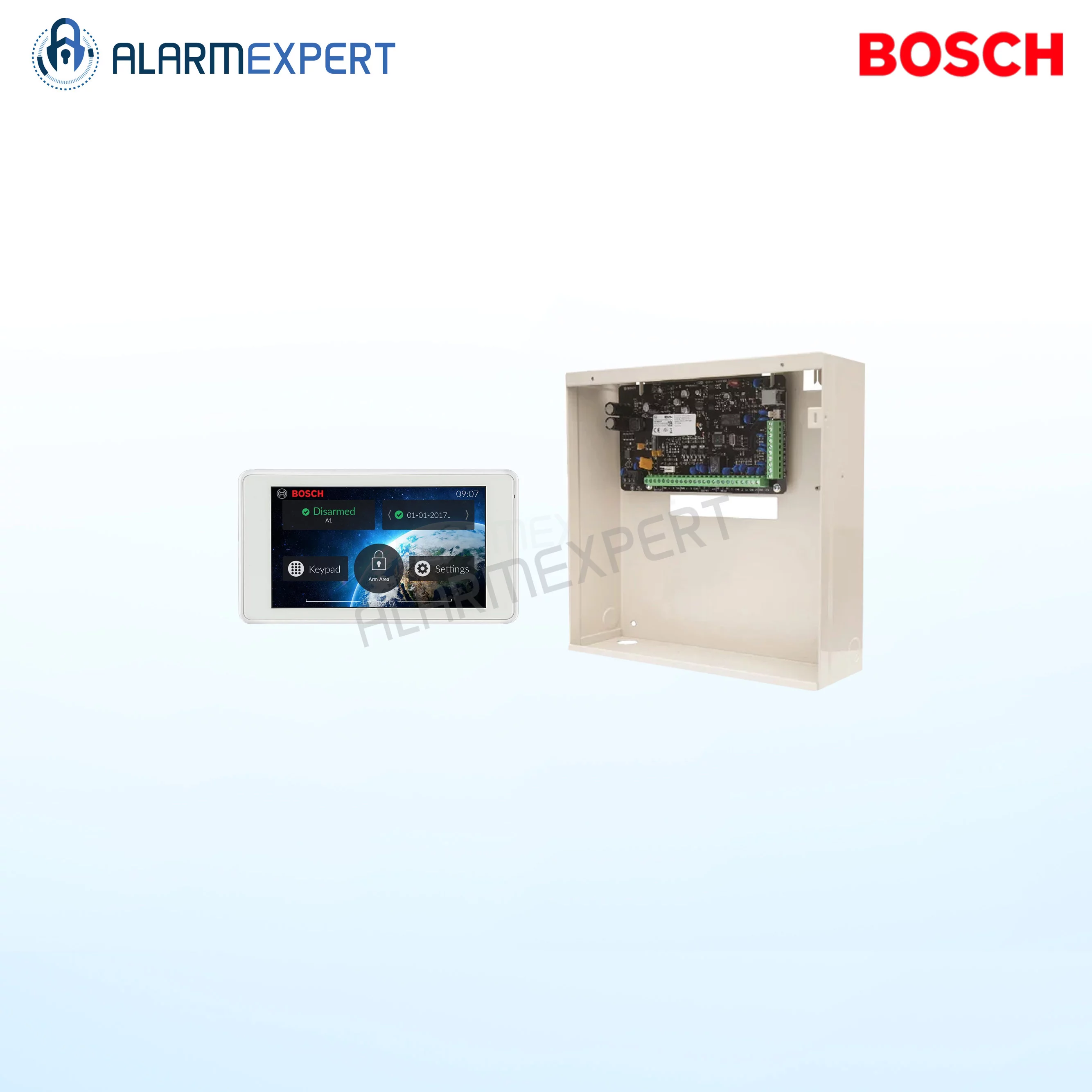 Bosch Solution 3000 Upgrade Kit + 5" Touchscreen Keypad K3K-TS5