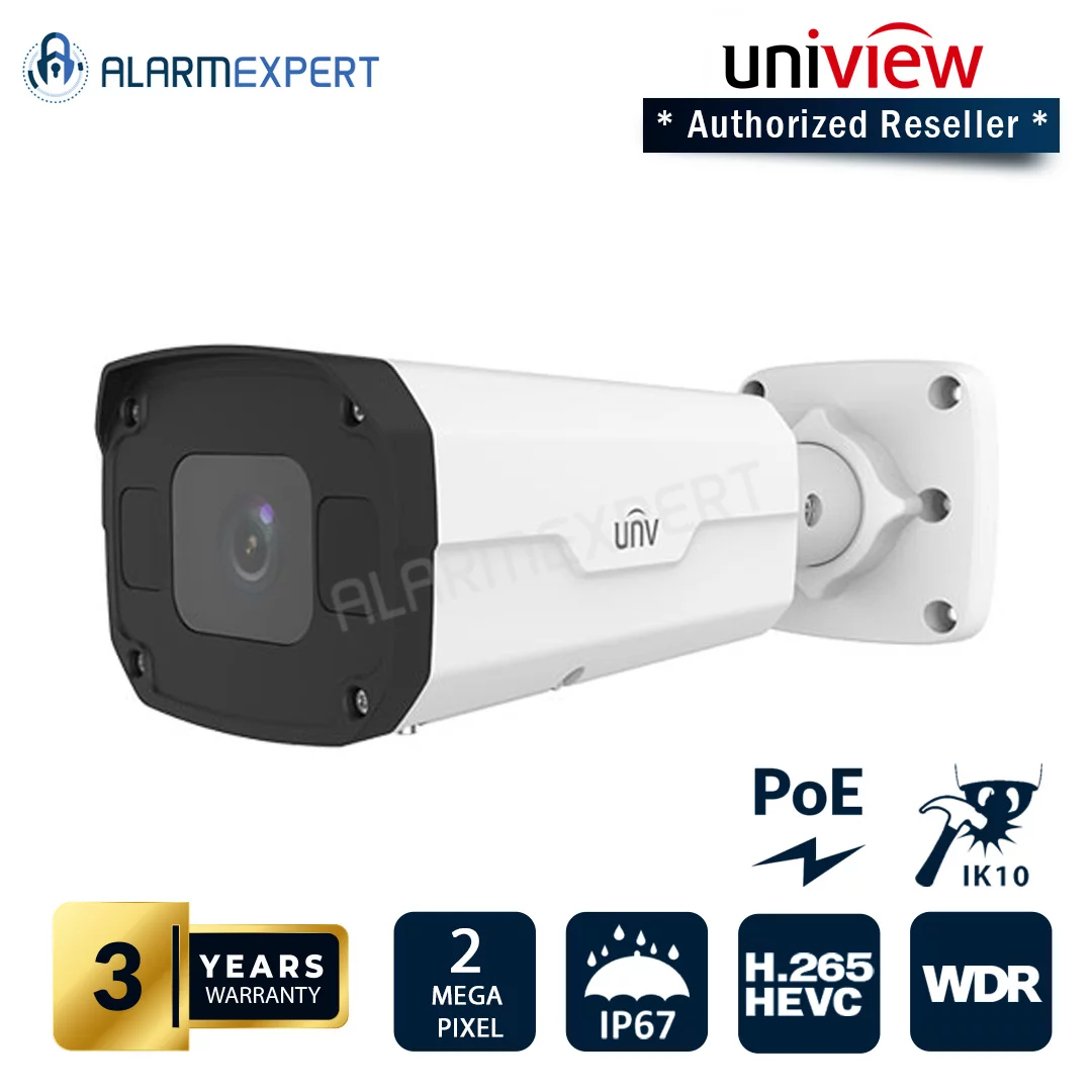 UNV 2MP HD LightHunter IR VF Bullet Network Camera IPC2322SB-DZK-I0
