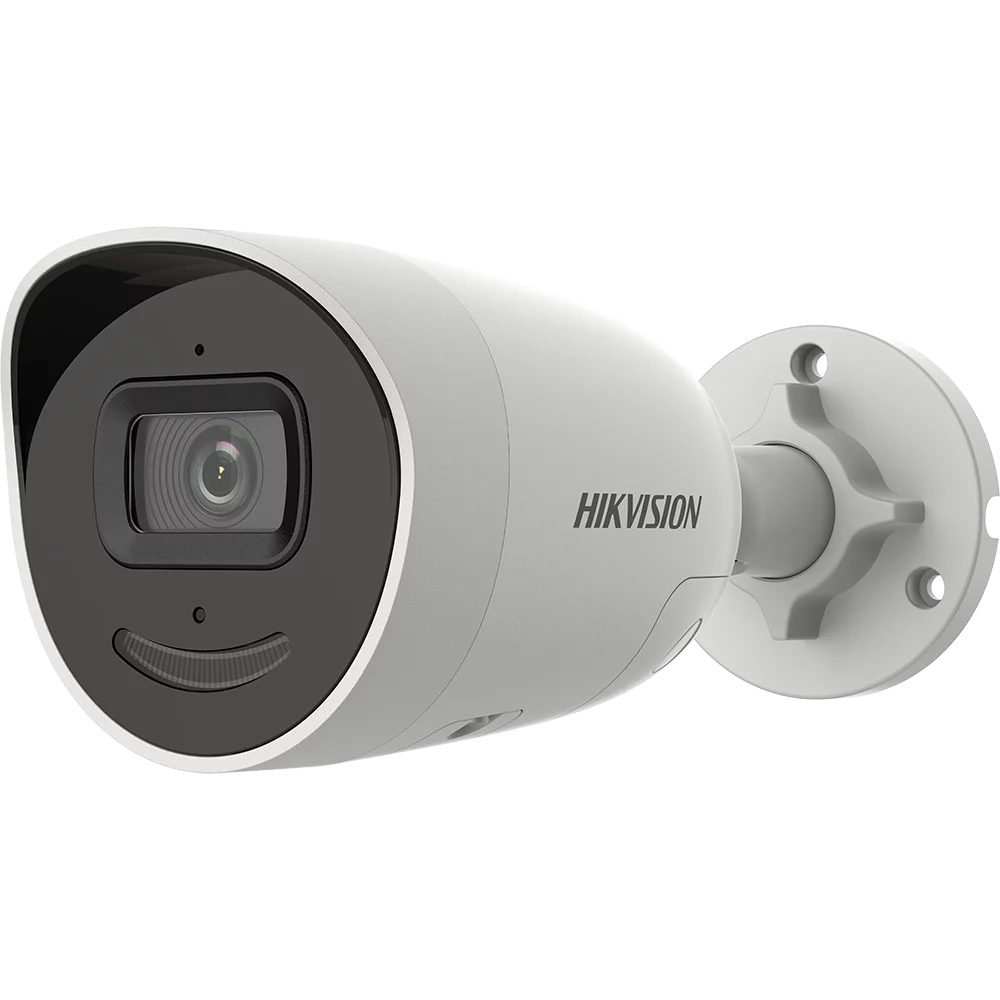 Hikvision DS-2CD2066G2-IU/SL 6 MP AcuSense Strobe Light and Audible Warning Fixed Bullet IP Camera