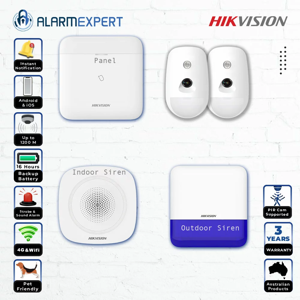 Hikvision AX PRO Complete Alarm Security Kit 5 - Alarm Expert