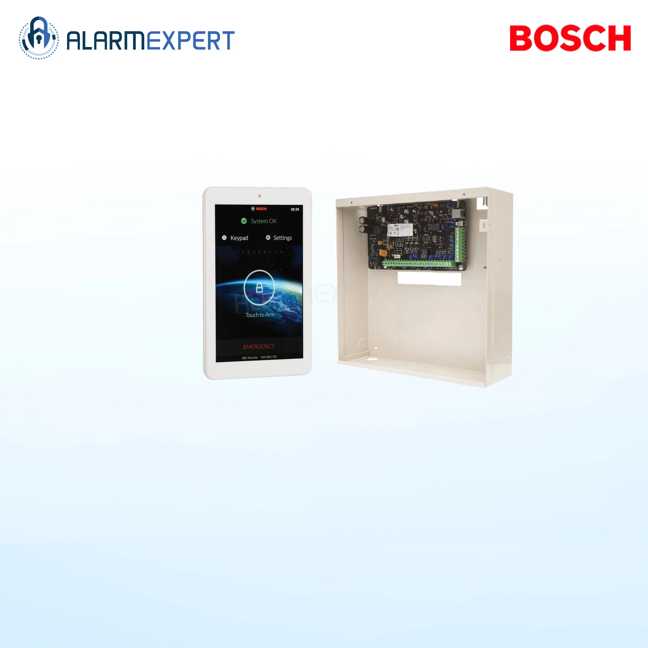 Bosch Solution 3000 Upgrade Kit + 7" Touchscreen Keypad K3K-TS7