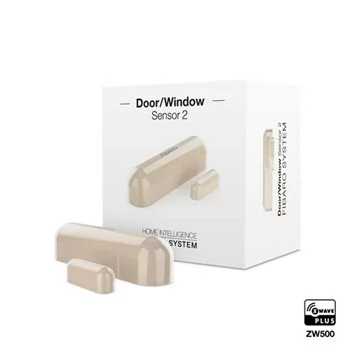 Fibaro - FGDW-002-4 Z-Wave Door Sensor Cream