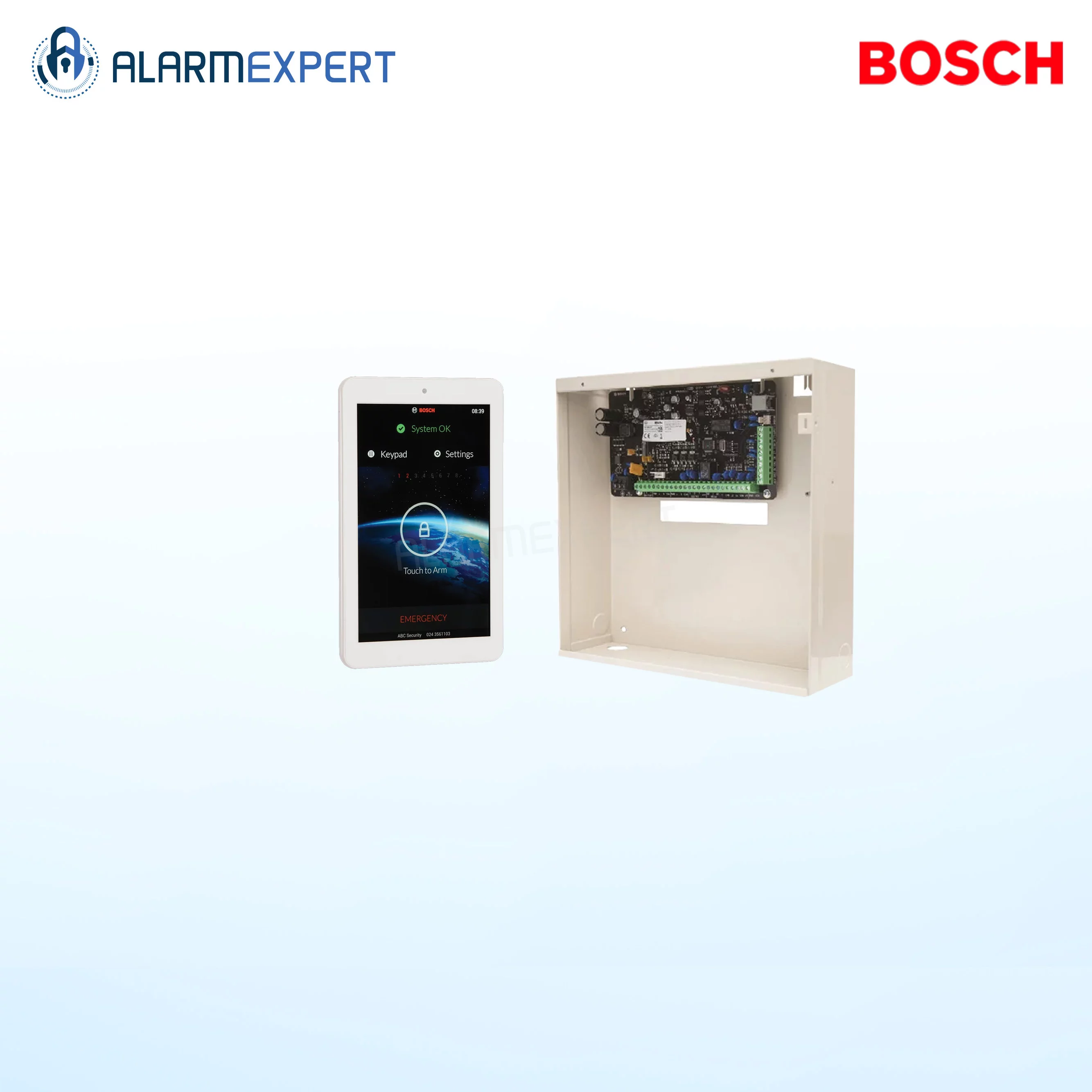 Bosch Solution 2000 Upgrade Kit + 7" Touchscreen Keypad S2K-TS7