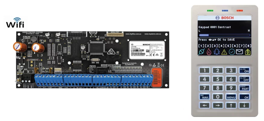 Bosch Solution 6000 IP kit with Wi-Fi keypad CC615GWF