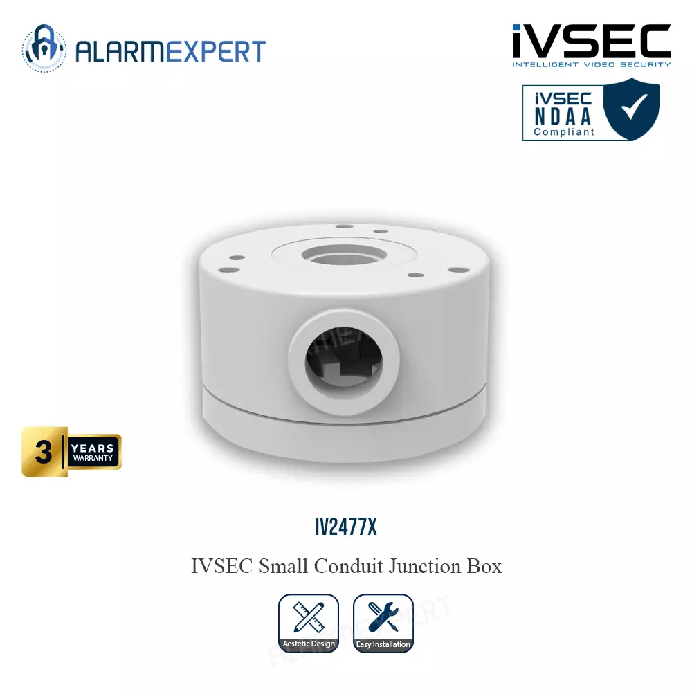 IVSEC  Small Conduit Junction Box (NC110XA, NC323XB, NC317XA) IV2477X