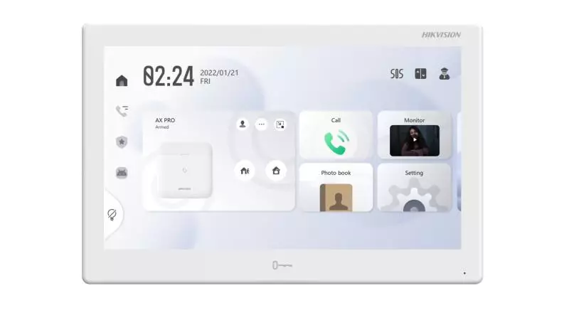 Hikvision 10" TouchScreen Android Indoor Station 2 DS-KH9510-WTE1(B)